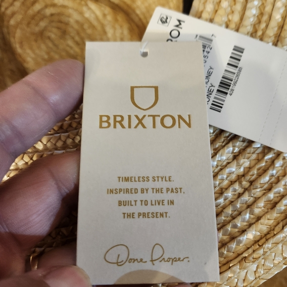 Stylish Tan Straw Hat - Picture 8 of 11